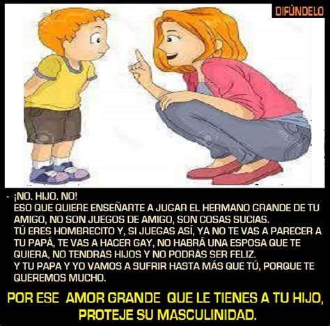 SI A TU HIJO LO HACEN GAY TÚ Y TU HIJO