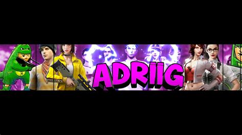 Banner Para Adriig Hago Banners Gratis YouTube