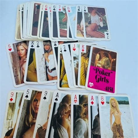 Naked Women Nude Playing Cards Etsy