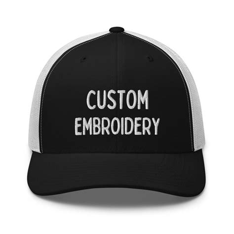 Personalized Trucker Hats With Logo Etsy