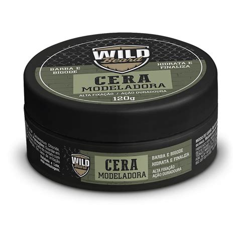 Cera Modeladora Para Barba E Bigode Wild Beard 120g Alop Shopee Brasil