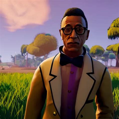 Krea Gustavo Fring As A Fortnite Character Gameplay Screenshot High