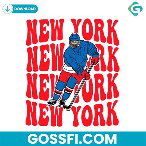 Rangers Hockey Logo New York Vintage Svg Digital Download - Gossfi.com