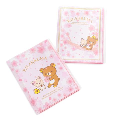 Rilakkuma Cherry Blossoms Clear File Tokyo Otaku Mode Tom