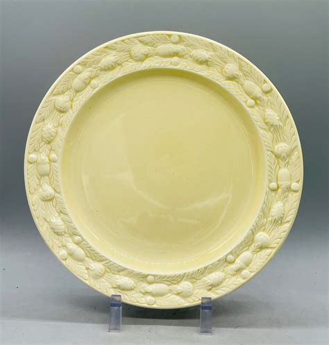 Adams China Titan Ware Royal Ivory Della Robbia Dinner Plates Soup