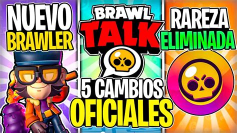 5 CAMBIOS OFICIALES DE LA NUEVA ACTUALIZACION DE BRAWL STARS BRAWL