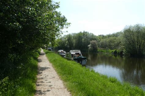 Boats Moored Along The Canal Ds Pugh Geograph Britain And Ireland