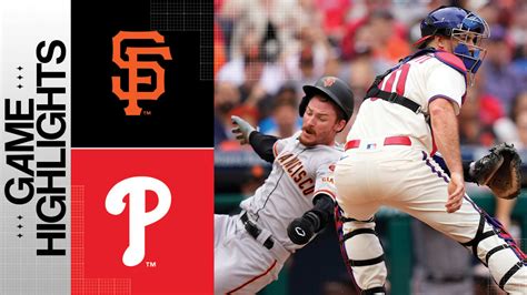 DeJong S Four RBIs Lead Giants Past The Phillies 08 23 2023 San