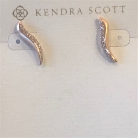 Kendra Scott Jewelry Kendra Scott Jilly Stud Ear Climber Earrings