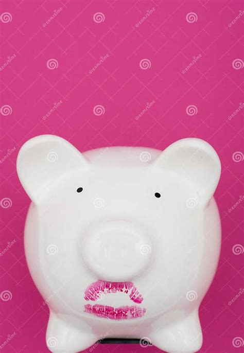 Pig Wearing Lipstick Is Still A Pig Stock Image Image Of Wear Lips