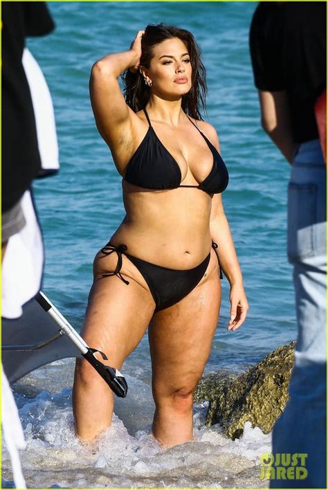 Ashley Graham Shows Off Her Curves During Bikini Photo Shoot Photo