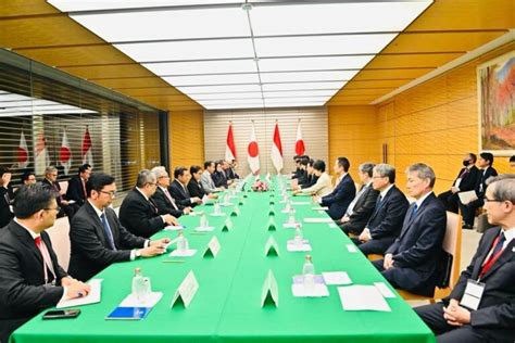 Foto Presiden Jokowi Dan Pm Kishida Bahas Kerja Sama Bilateral