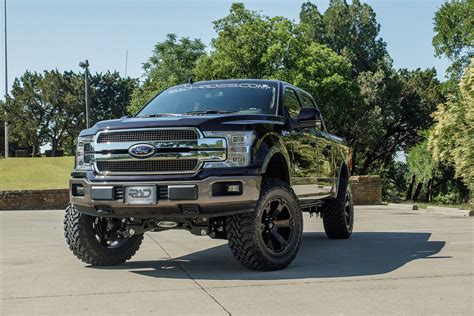 2018 Ford F 150 King Ranch Magma Red Metallic With Fuel Beast Wheels