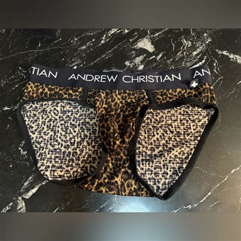 Andrew Christian Underwear Socks Andrew Christian Leopard Print