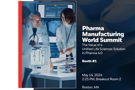 Honeywell To Exhibit At Pharma Manufacturing World Summit