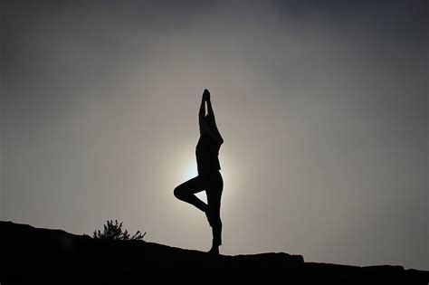 Person Doing Yoga Exercises Hd Wallpaper Peakpx