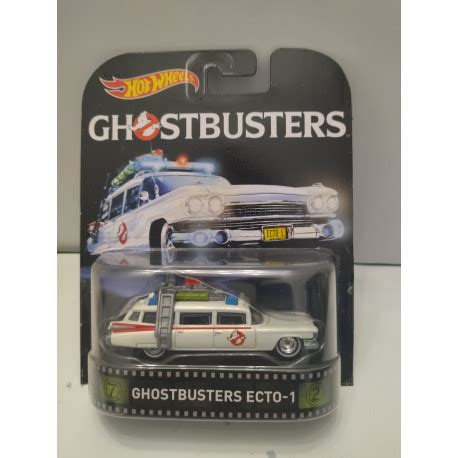 GHOSTBUSTERS ECTO CAZAFANTASMAS HOT WHEELS PREMIUM BCN STOCK CARS