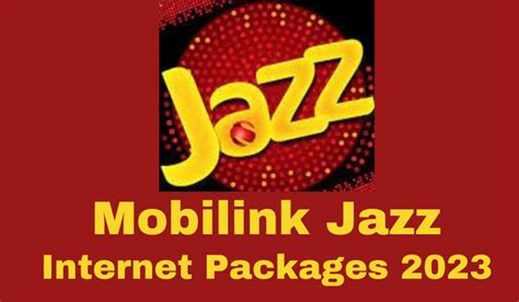 Jazz Internet Packages 2023 Daily Weekly Monthly Weekly Pakistan