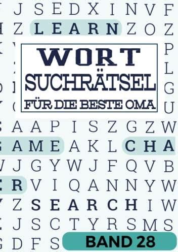 Wortsuchrätsel für beste Oma Band 28 Rätselbuch in großer Schrift