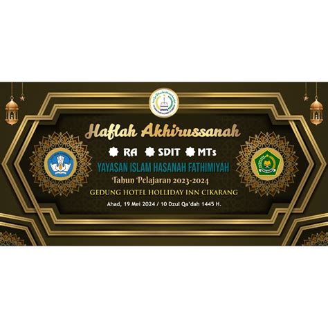 Jual Banner Spanduk Acara Wisuda Haflah Akhirussanah Imtihanan Khotaman