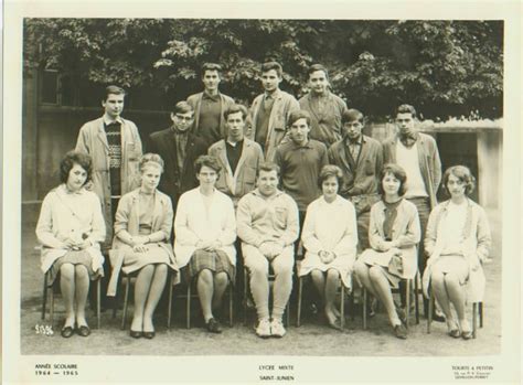 Photo De Classe Terminale Sciences Expérimentales De 1964 Lycee