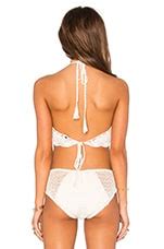 MINKPINK Dream Weaver Bikini Top In Cream REVOLVE