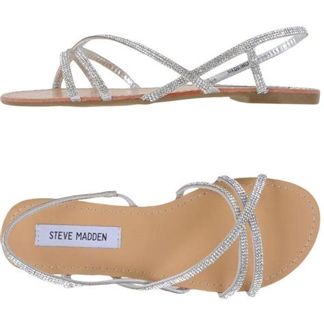 Silver Flat Sandals