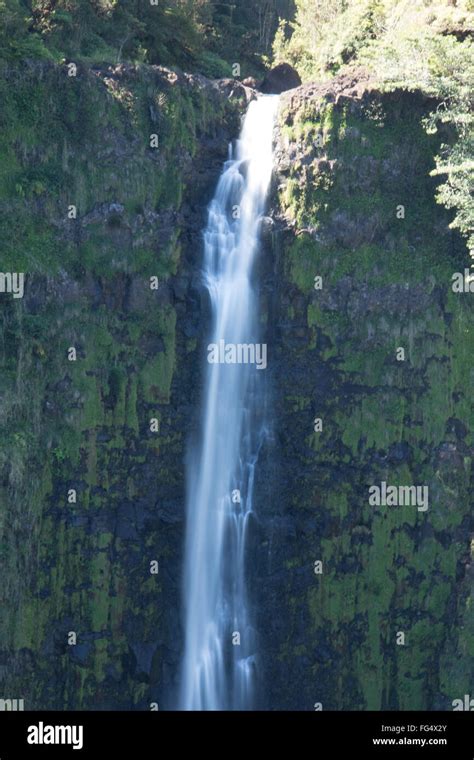 Waterfall on the Big Island, Hawaii Stock Photo - Alamy