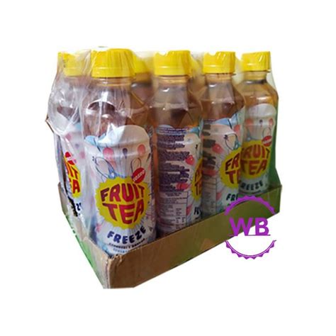 Jual Fruit Tea Botol Ml Isi Pcs Shopee Indonesia