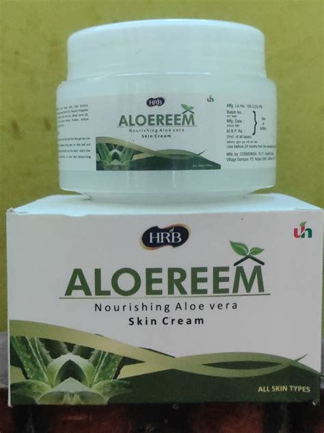 Aloereem Cream Nourishing Aloe Vera Skin Cream 100gm At Rs 129 Silchar Id 2851528857130