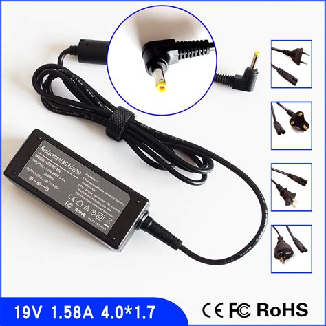 19v 1 58a Laptop Ac Adapter Power Supply Cord For Hp Compaq Mini 110 3098nr 110 1050nr 110