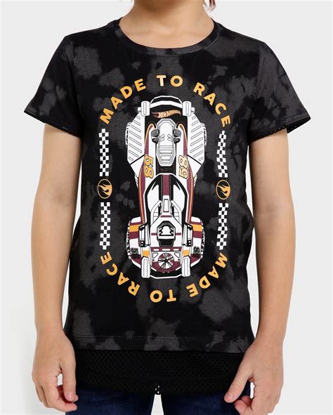Riachuelo Camiseta Infantil Race Hot Wheels Preto Tam A