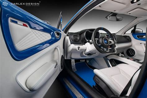 Alpine A Gains Premium Interior Courtesy Of Carlex Design Carscoops