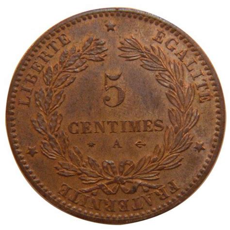 Frankreich Centimes A M Nze C R S Paris Vz Bronze Km