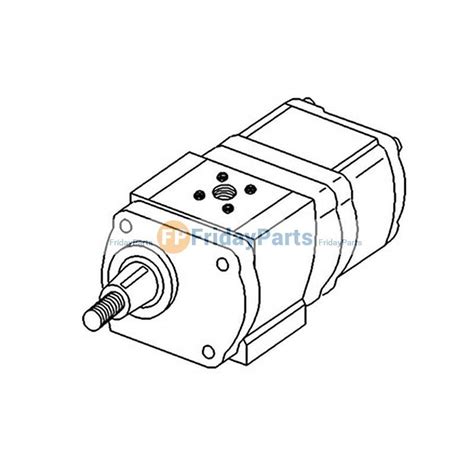 Hydraulic Pump 3382280m1 For Massey Ferguson Tractor 3050 3060 3065 3070 3075 3080 3085 3090