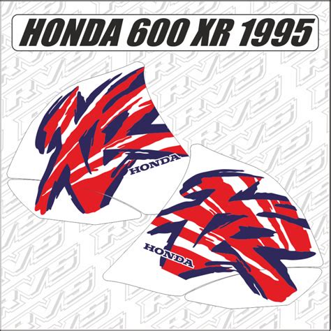 Kit déco Honda 600 XR 1995