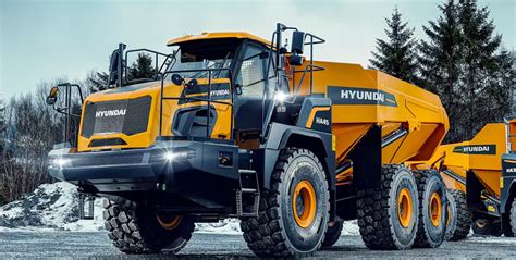 constructionHQ | Hyundai HA30, HA45 Articulated Dump Trucks