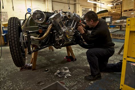 Morgan 3 Wheeler Chassis Build 5 Morgan Motor Co Factory Flickr