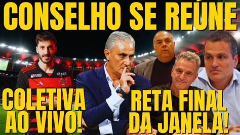 Apresenta O De Vi A Ao Vivo Coletiva Braz E Spindel Flamengo