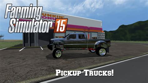 Farming Simulator 15 Mod Spotlight 91 Pickup Trucks YouTube