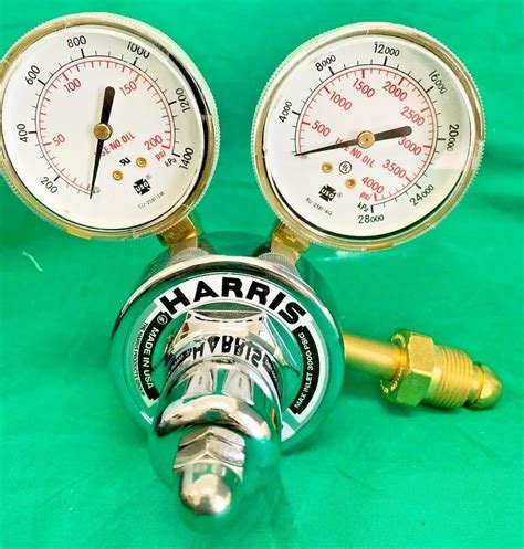 Argon Ar Helium He Nitrogen N2 Cylinder Gas Regulators With Pressure