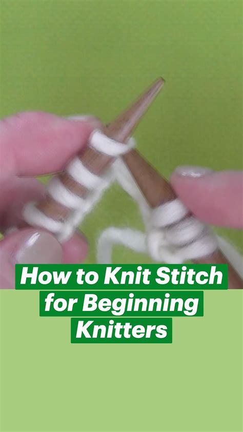 How To Knit For Beginners Artofit