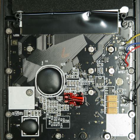Internal view of the HP 35s