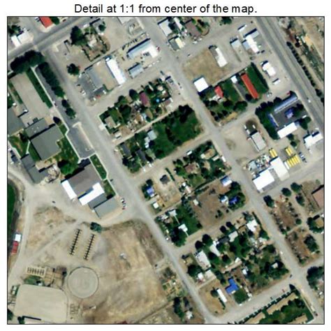 Aerial Photography Map of Arco, ID Idaho