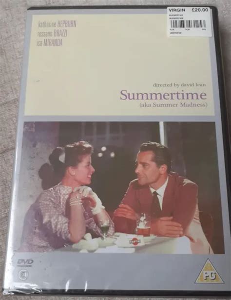 SUMMERTIME DVD DAVID Lean Katharine Hepburn Rossano Brazzi Factory