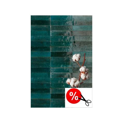 Płytka gresowa Marazzi Lume Blue Lux 6X24