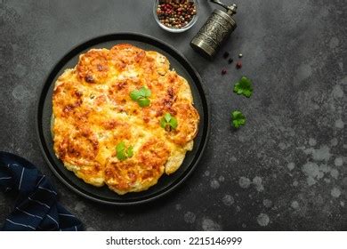 Crispy Oven Baked Chicken Fillets Cheesy Stock Photo 2215146999