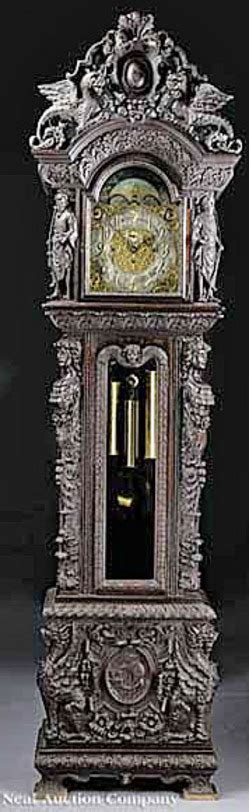 Tall Case Clock Rhode Island Durfee Walter H Whittington