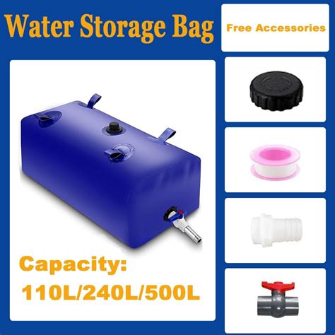 Hot Water Storage Bag Bladder Containers Foldable Water Bladder Tank