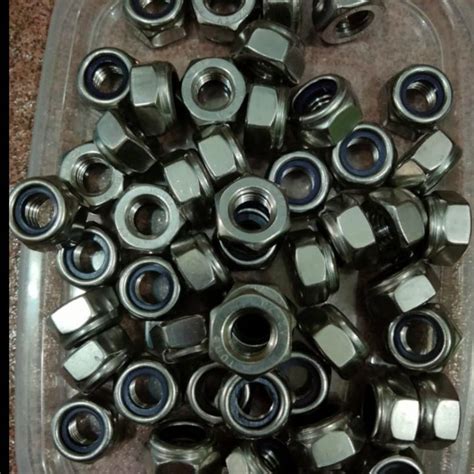 Mur Nylon M Stainless Steel Lock Nut Mur Nilon Hrg Per Biji